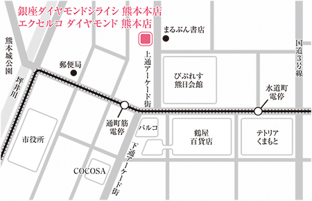 銀座ダイヤモンドシライシ 熊本本店