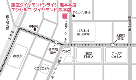銀座ダイヤモンドシライシ 熊本本店